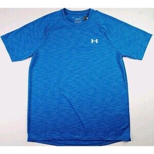 Under Armour Shirt Mens Medium Blue The Tech Tee Loose T-Shirt NWT
